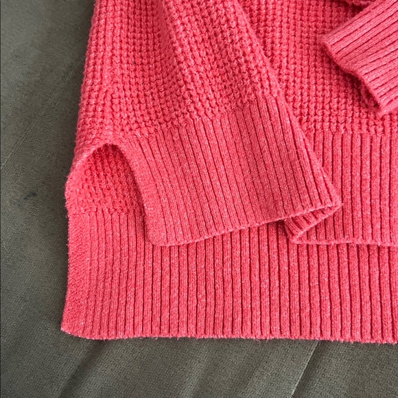 Old Navy Pink Turtleneck Sweater - Picture 2 of 4